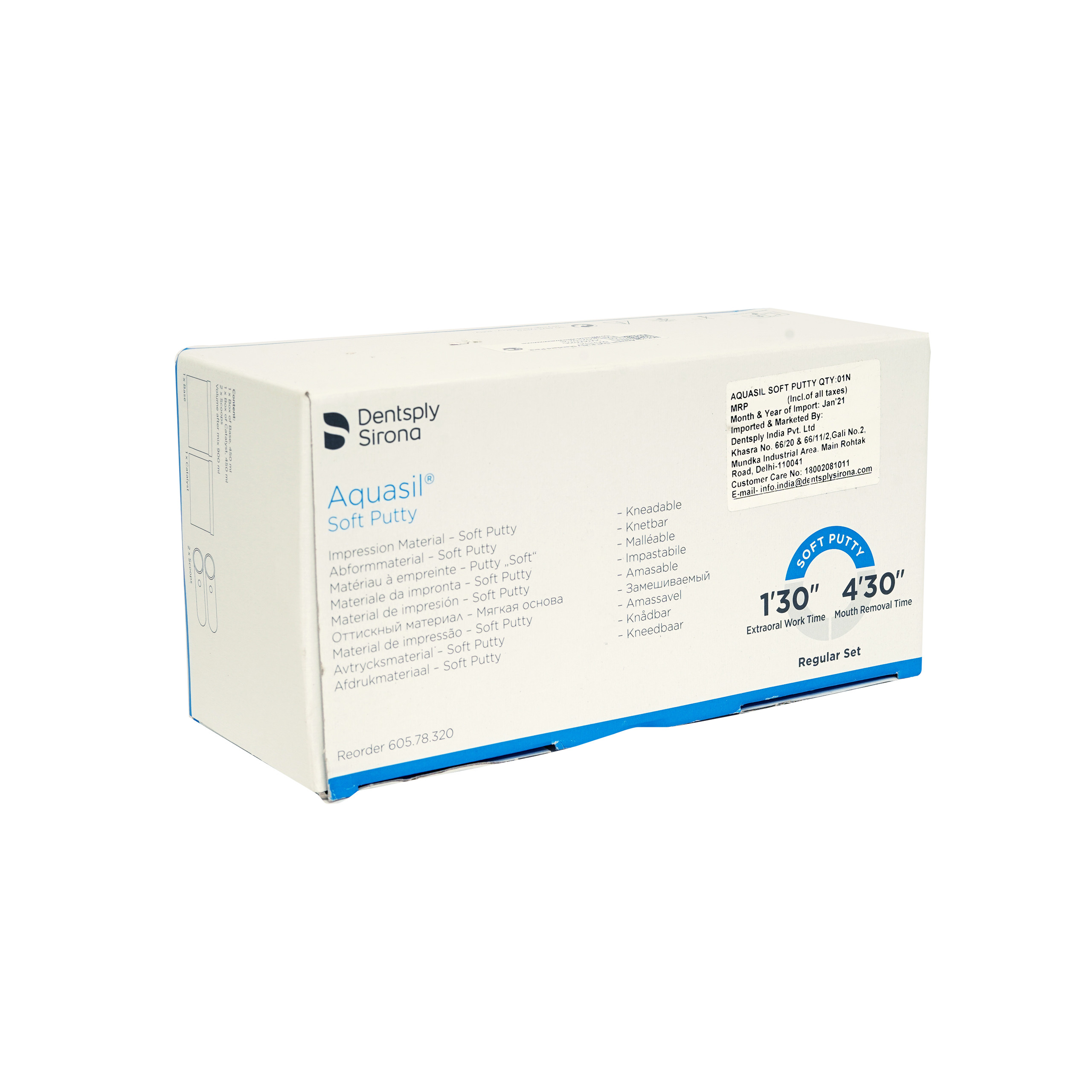 Dentsply Aquasil Soft Putty Regular Set 2x450ml